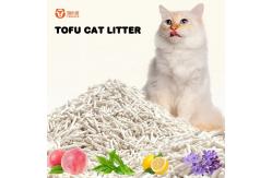 China Tofu Sand Litter Biodegradable Clumping Flushable Least Smelly Cat Litter supplier