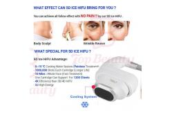 China 10000000 Shots Ice 8D HIFU Facial Machine Smas Lose Weight Anti - Wrinkle supplier