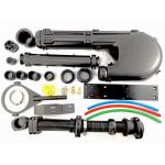 Bending Resistance Robot Dress Package Pipeline Package For Cobot Arm UR Aubo Jaka Hans for sale