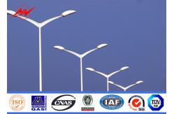 China Anti - Corrosion Street Light Poles , Highway Lighting Pole 3mm Thickness supplier