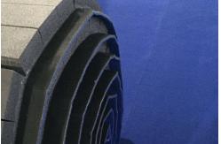 China Martial Arts Rollout Mats With Carpet Surface supplier