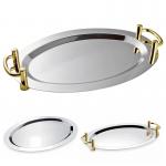 China High quality stainless steel Cake tray/display plate tray/Buffet salad plate/Cold dish for sale