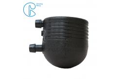 China Water And Gas Supply HDPE Electrofusion Fittings , HDPE End Cap PN16 SDR11 PE100 supplier