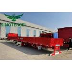 Tri Axles 60000kg Sidewall Semi Trailer For Container Transportation for sale