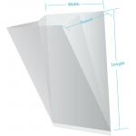 Plastic Cellophane LDPE HDPE Side Gusset Bags Resealable Clear Flat