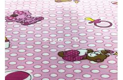 China Printing And Dyeing Plain 21*10 Cotton Flannel Cloth Children's Pajamas supplier
