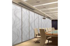 China MDF Mobile Partition Wall Movable Room Dividers Dubai Partition Wood Office Partition Wall supplier