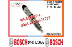 China BOSCH 0445120026 51101006024 Neutral Fuel Injector Assembly 0445120026 51101006024 For MAN supplier
