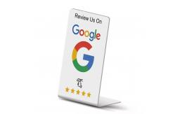 China Customizable Google Review Stand NFC Table Stand Display 13.56MHz supplier