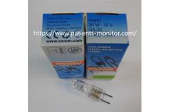 China OSRAM 64261 12V30W G6.35 NAED 54247 Microscope Slit Lamp Halogen Tungsten Bulb supplier