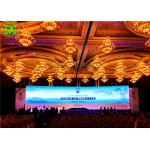 P4 Indoor Full Color LED Display / Red green blue led video panel 256mm*128mm for sale