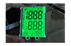 China Custom LCD Positive 4 Digit Segment TN Lcd Panel Display For Sphygmomanometer supplier