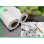 Eco - Friendly A0 A1 Inkjet CAD Plotter Paper Roll For Engineering Drawing for sale