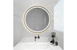 China Swiveling Design Reversible Vanity Mirror With Lights For Home And Hotel supplier
