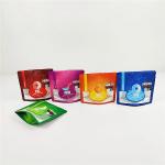 3.SA8000 QS CBD Gravure Printing Smell Proof Pouches 100mic Matte Clear Mylar Bags for sale