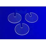 Heat Resistant Transparent Quartz Glass Plate 1200C Fused Silica Plate for sale