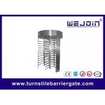 High Speed Full Height Access Control Turnstile Gate With Emergency - scape for sale