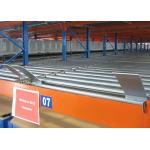 First In First Out Racking System , Gravity Flow Rack In Warehouse Optional Dimension