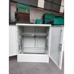 Polyester Fiber Optics Distribution Box Enclosure With Double Door Free Standing