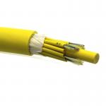 Breakout Tight Buffered Fiber Optic Cable 2 - 144 Fiber Count PVC / LSZH Jacket GJPFJV type cables for sale
