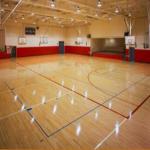 indoor wood basketball court tiles wooden pp interlocking maple basketball court mat for sale