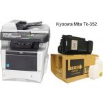 TK - 352 Black Kyocera Toner Cartridges For Mita FS - 3640 / ECOSYS FS3640MFP for sale