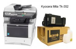 China TK - 352 Black Kyocera Toner Cartridges For Mita FS - 3640 / ECOSYS FS3640MFP supplier