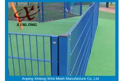 China 6x6 Reinforcing Welded Ornamental Double Loop Wire Fence With CE Certifcate supplier