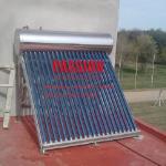 200L 304 Stainless Steel Solar Water Heater 150L Non Pressure Vacuum Tube Collector for sale