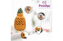China Pineapple Shaped Large 9*18CM Pet Chew Toys For Dog supplier