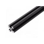Black Anodized Aluminium Profile System T Slot Aluminum Extrusion In Silver