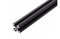 China Black Anodized Aluminium Profile System T Slot Aluminum Extrusion In Silver supplier