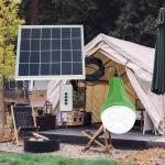 Portable Led Lamps 2600mah Solar Panel Energy System For Homes