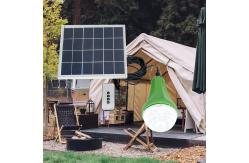 China Portable Led Lamps 2600mah Solar Panel Energy System For Homes supplier