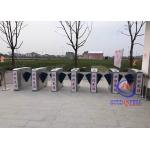 Exit Biometric Facial Turnstile Entry Systems Half Height Tourniquet RFID Card Reader for sale
