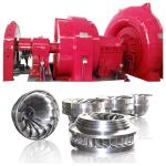 Power Plant With High Capacity Francis Turbine Generator 300KW-20MW Rated Efficiency 90%-96% for sale