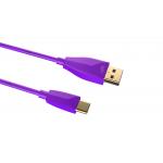 Customizable Purple Usb 3.1 To Lightning Cable 1m For Iphone Ipad for sale