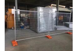 China Secure Reusable Plastic Feet Movable Temporary Fence For Construction Sites supplier