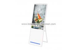 China Movable 43 Inch LCD Advertising Video Player With Casters supplier