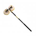 Solar Panel Cleaning Brush 5.5m Dual Head Automatic Rotating for sale