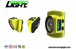 China OLCD Screen 13000lux 6800Ah Rechargeable LED Headlamp supplier