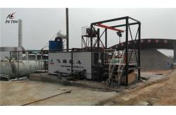 China Steel Plate Cuboid Shape Bitumen Drum Melter Container Loading Labor Saving supplier