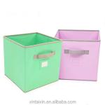 Portable 420D 600D Non Woven Closet Underwear Storage Box With Lid