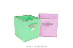 China Portable 420D 600D Non Woven Closet Underwear Storage Box With Lid supplier