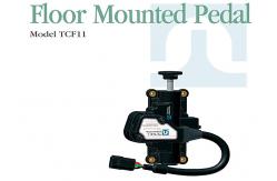 China Simple / Robust Floor Mount Throttle Pedal Model TCF11 Series Foot Control supplier