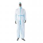 63g Non Woven Disposable Waterproof Surgical Sterile Gowns SMS for sale