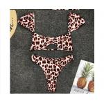 Womail Alluring Biquini Leopard Printed Bikini Push-Up Padded Swimwear Women's for sale