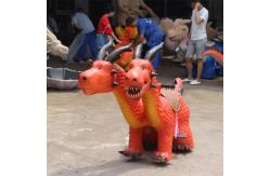 China Realistic Animatronic Dinosaur Ride 1.8m With Movement / Sound Customization supplier
