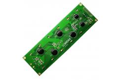 China STN Blue Monochrome 40x4 Character LCD Display Module with LED Backlight supplier
