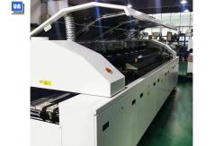 China SMT Machine Lead Free PCB Reflow Oven Hot Air 8 Zones Reflow Oven supplier
